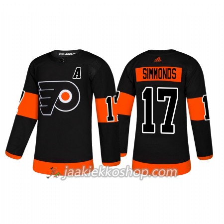 Miehille NHL Philadelphia Flyers Pelipaita Wayne Simmonds 17 Adidas Alternate 2018-19 Authentic